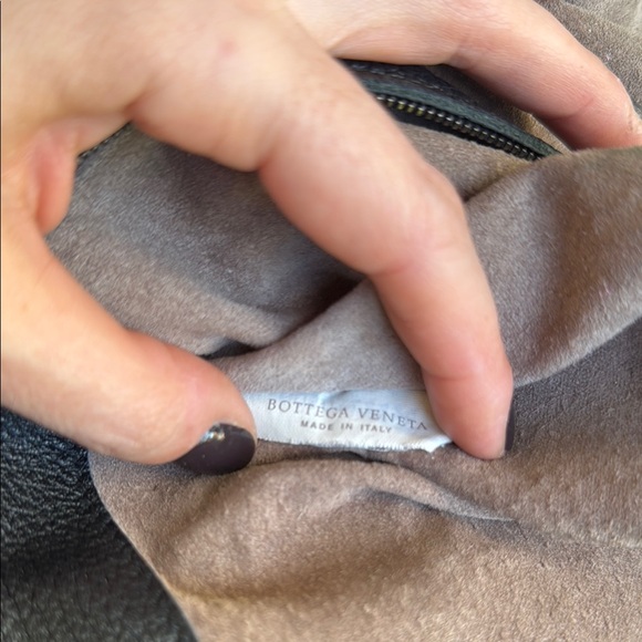 Bottega Intrecciato Cervo Black Leather Hobo 💘 - Picture 10 of 12